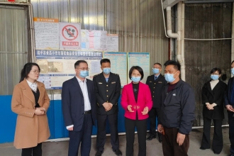 贵港市副市长农卓松带队到桂平市社坡镇就开展落实食品安全“两个责任”及腐竹产业食品安全工作进行调研